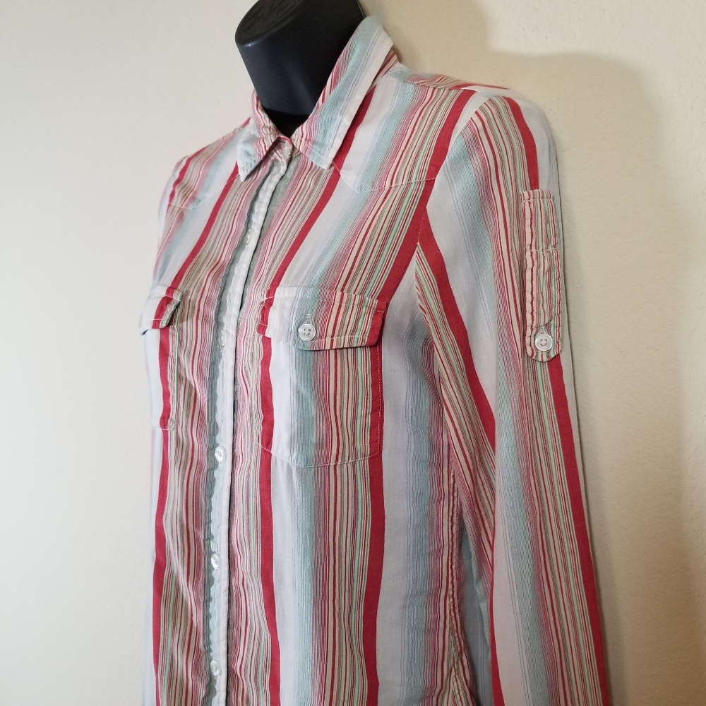 Fossil Western Plaid Shirt, S - Picture 2 of 13